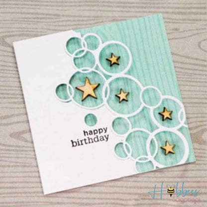 Suaje de Borde Burbujas Dados de Corte / Suajes / Troqueles Hobbees