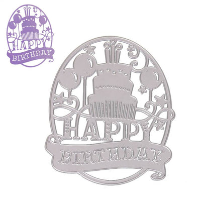 Suaje Happy Birthday 