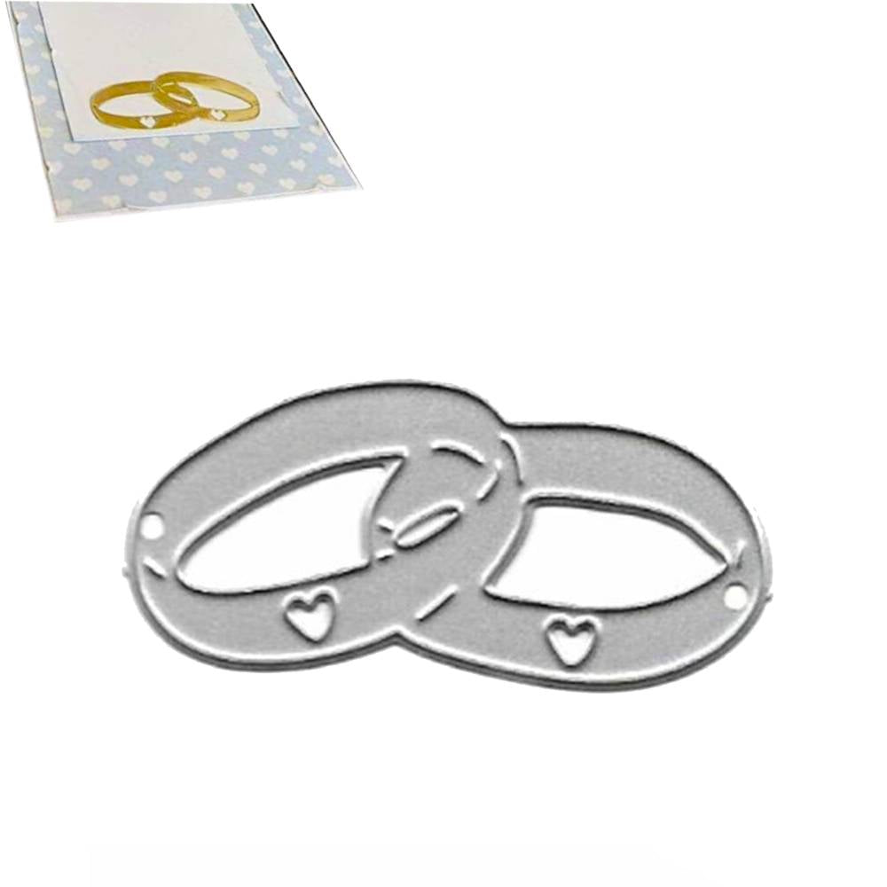Suaje de Anillos de Boda Dados de Corte / Suajes / Troqueles Hobbees