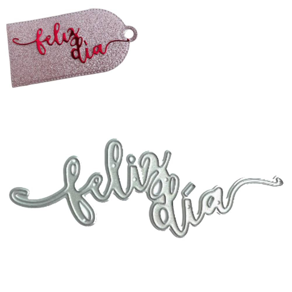 Suaje de Feliz Día Dados de Corte / Suajes / Troqueles Hobbees