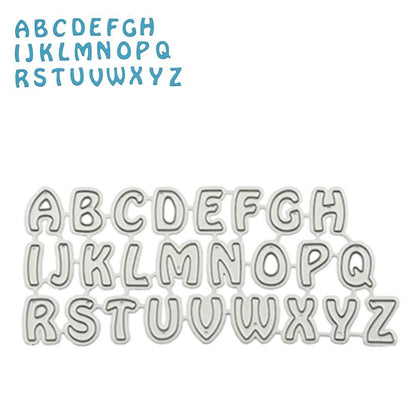 Suajes de Letras Mayúsculas 