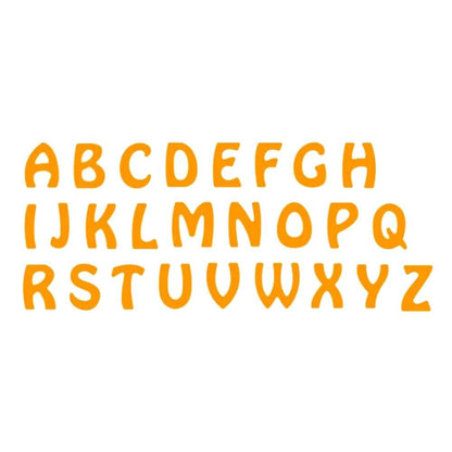 Suajes de Letras Mayúsculas 