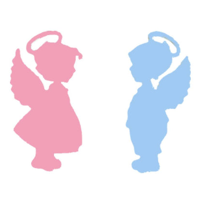 Suaje de Angelitos Niña y Niño Dados de Corte / Suajes / Troqueles Hobbees