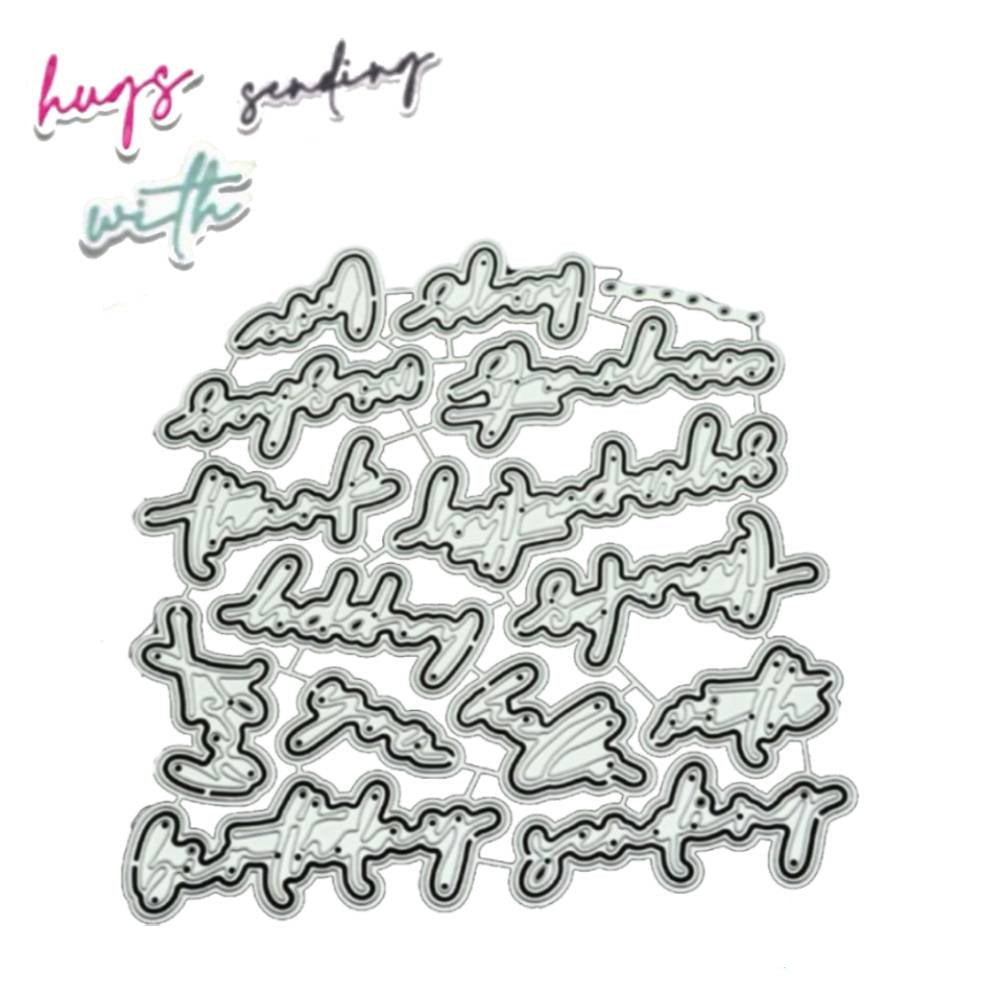 Suaje de Frases con Sombra 