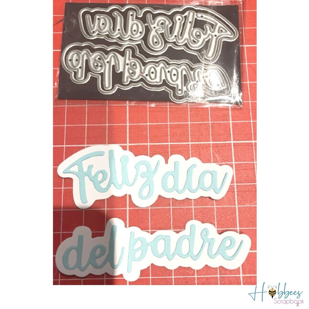 Suaje de Feliz Día del Padre Dados de Corte / Suajes / Troqueles Hobbees