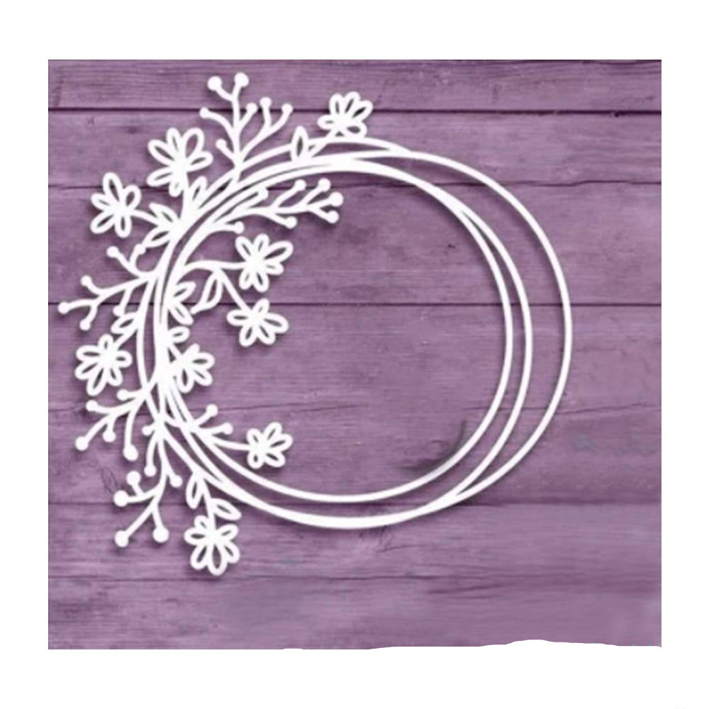 Suaje de Circulos con Florecitas Dados de Corte / Suajes / Troqueles Hobbees