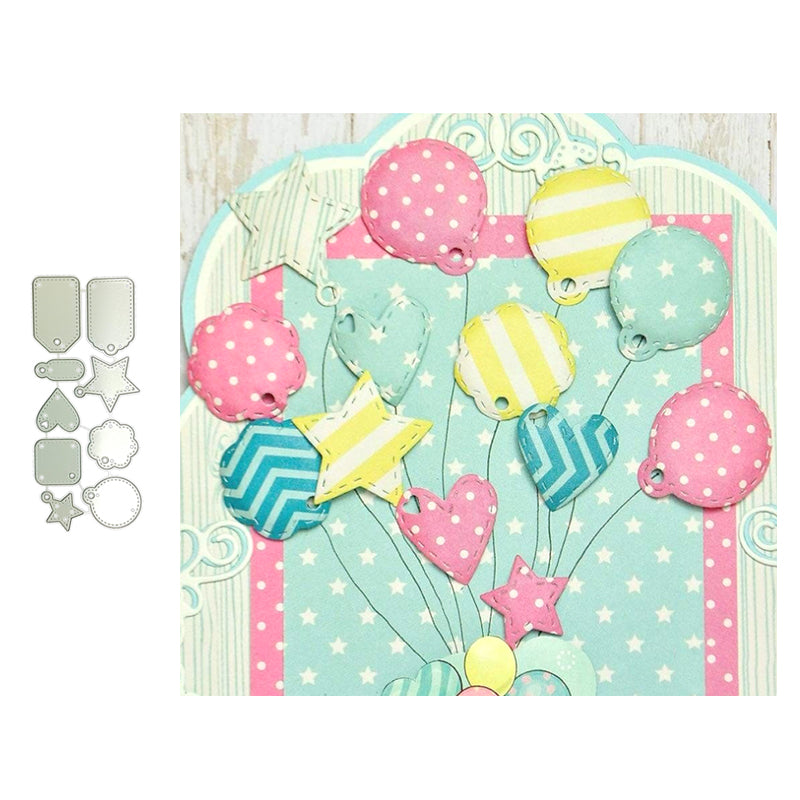 Suaje de Etiquetas con Formas Dados de Corte / Suajes / Troqueles Hobbees