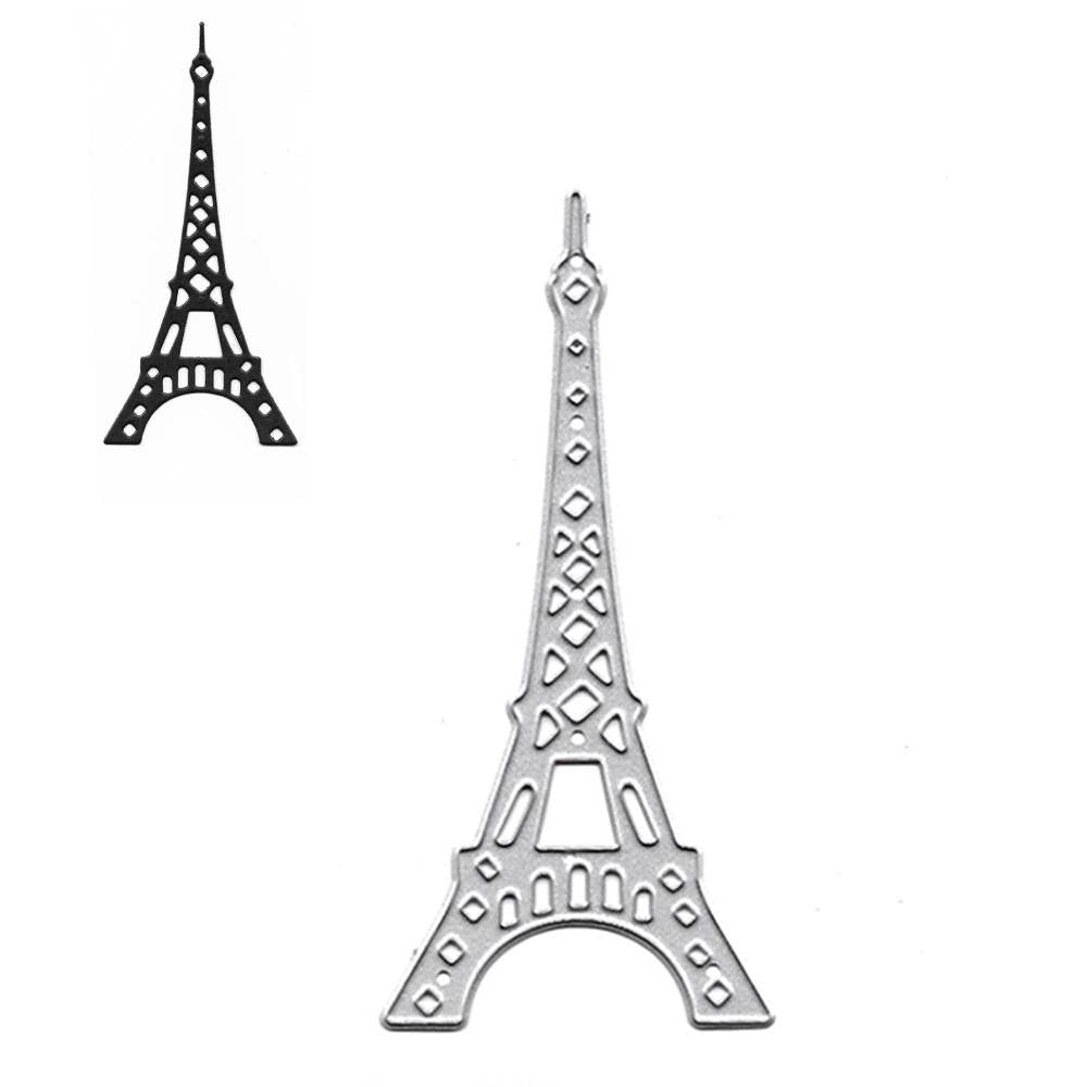 Suaje de Torre Eiffel Dados de Corte / Suajes / Troqueles Hobbees