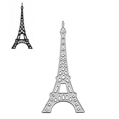 Suaje de Torre Eiffel Dados de Corte / Suajes / Troqueles Hobbees