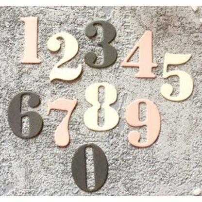 Suaje de Números Dados de Corte / Suajes / Troqueles Hobbees