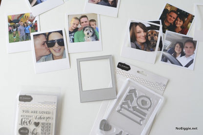 Polaroid Dies / Suajes de Momentos Fotograficos Descontinuado American Crafts