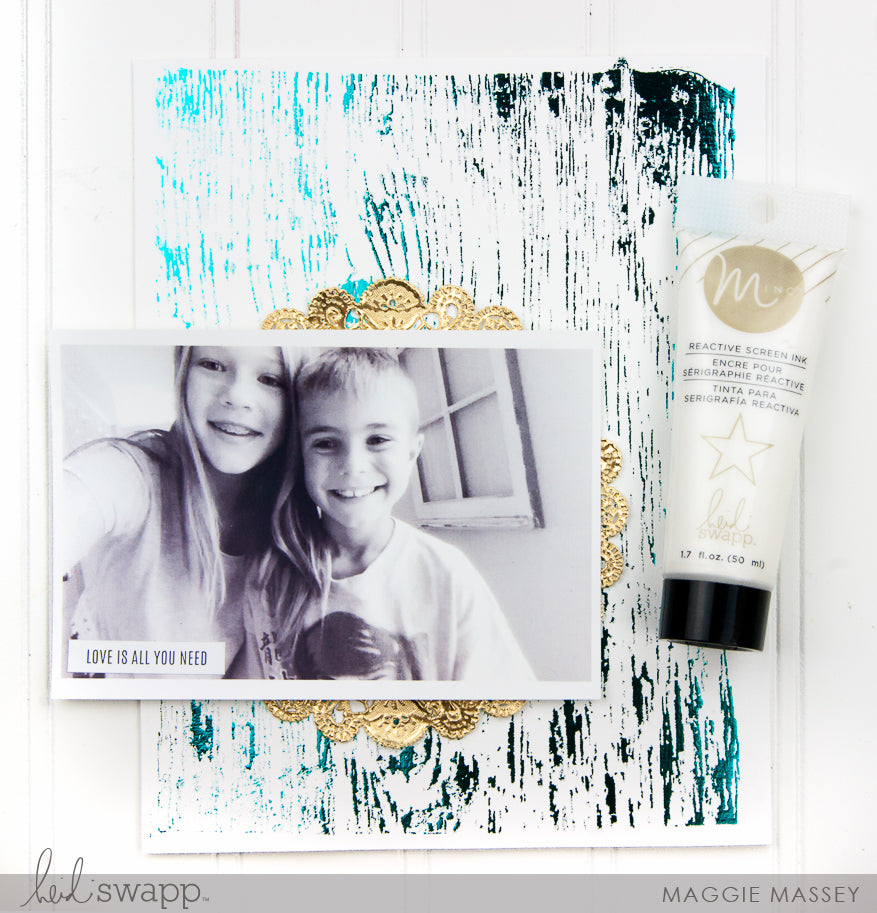 Reactive Screen Ink / Tinta para Serigrafía Reactiva Descontinuado Heidi Swapp