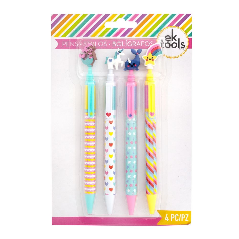 Fantasy Pens / 4 Bolígrafos de Fantasía DESCONTINUADO Ek Success