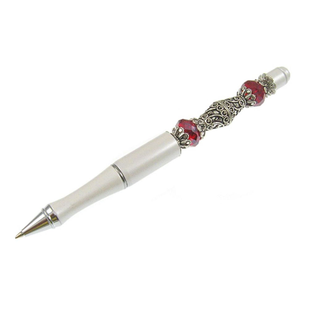 Beadable Pens Silver / Plumas Personalizables con Cuentas Descontinuado Darice