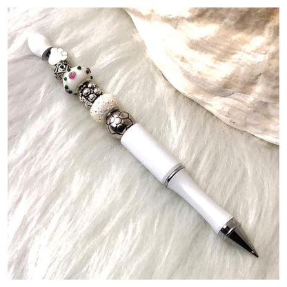 Beadable Pens Silver / Plumas Personalizables con Cuentas Descontinuado Darice