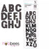Headliner Alphabet Die / Suaje de Corte de Alfabeto Descontinuado XCut