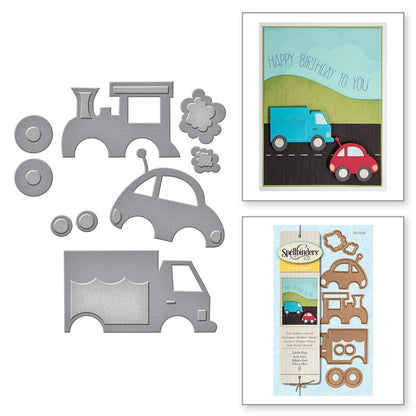 Little Guy Die / Suaje de Carritos Descontinuado Spellbinders