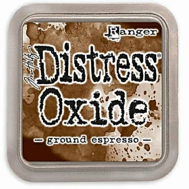 Tim Holtz Distress Oxide Ground Espresso  / Cojin de Tinta Efecto Oxidado Café