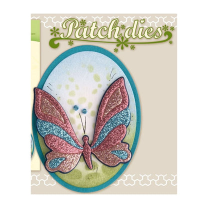 Butterfly Patch Die / Suajes Parche de Mariposa Dados de Corte / Suajes / Troqueles Leane Creatief
