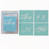 Fancy Alphabet Stencils / 42 Plantillas de Letras Descontinuado Martha Stewart