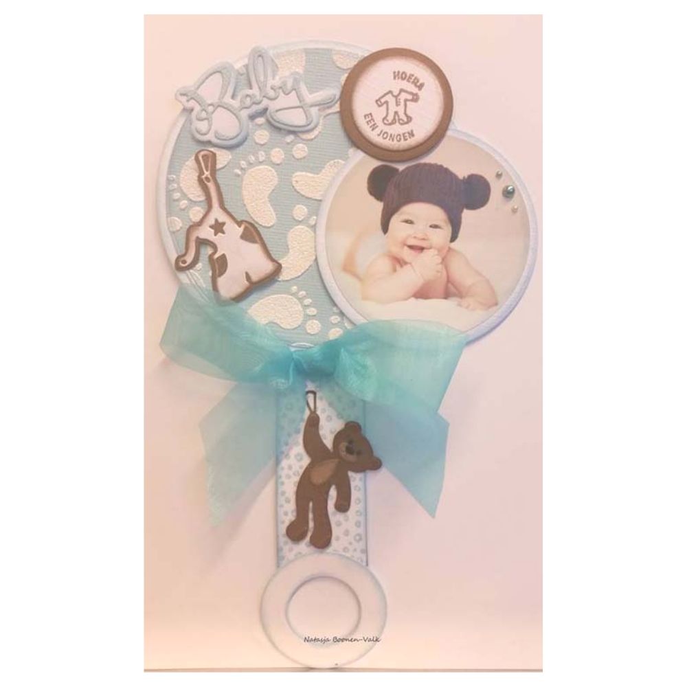 Build-Up Clothesline Dies / Suajes de Tendedero Bebé Dados de Corte / Suajes / Troqueles Nellie&