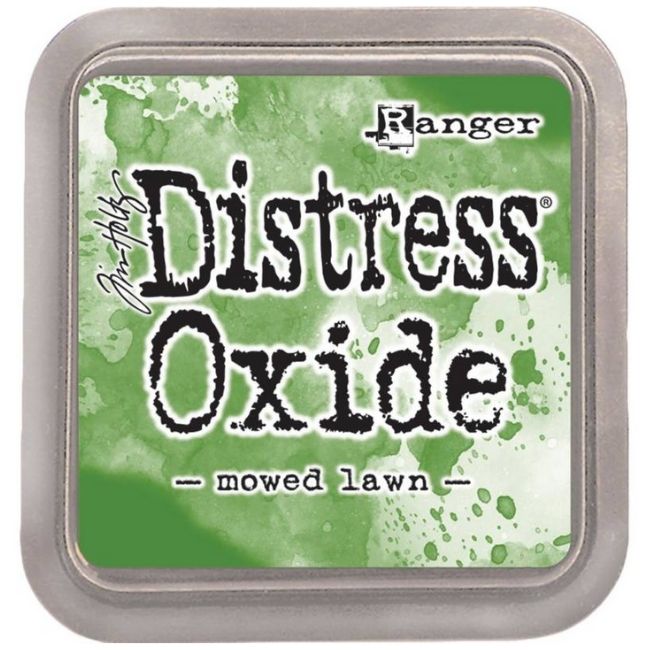 Tim Holtz Distress Oxide Mowed Lawn  / Cojin de Tinta Efecto Oxidado Verde