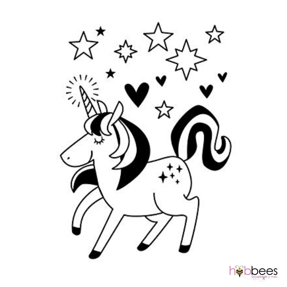 Embossing Unicorn / Folder de Grabado de Unicornio 