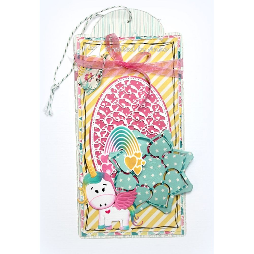 Mon Ami Unicorn Lily Dies / Suajes Unicornio Dados de Corte / Suajes / Troqueles Joy Crafts