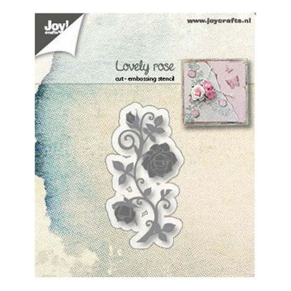 Lovely Rose Die / Suaje de Rosa Adorable Descontinuado Joy Crafts
