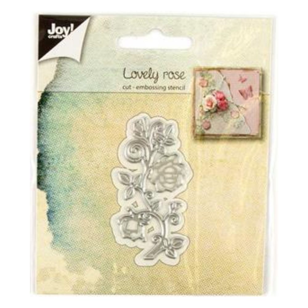 Lovely Rose Die / Suaje de Rosa Adorable Descontinuado Joy Crafts