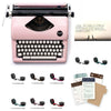 Typecast Typewriter Blush Pink Kit  / Máquina de Escribir Rosa con Extras