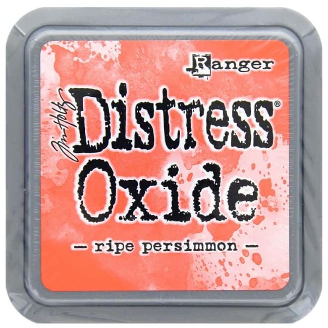 Tim Holtz Distress Oxide Ripe Persimmon / Cojin de Tinta Efecto Oxidado Persimon