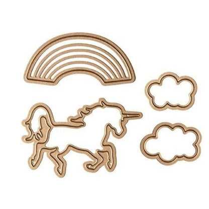 Unicorn Fantasy Dies / Suajes de Unicornio Descontinuado Spellbinders
