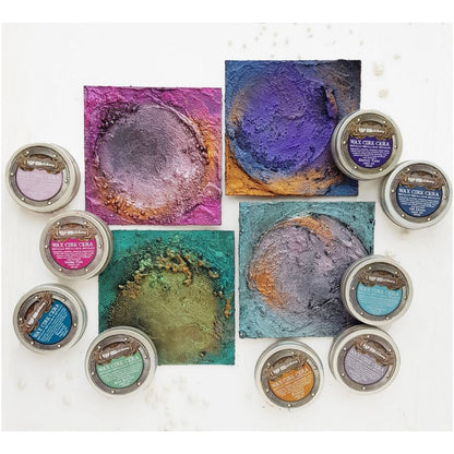 Finnabair Art Alchemy Metallique Wax Electric Violet / Pintura en Cera Metálica Violeta Pintura y Medios Mixtos Prima Marketing