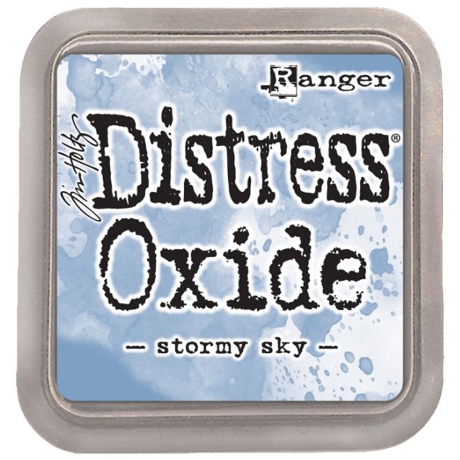 Tim Holtz Distress Oxide Stormy Sky  / Cojin de Tinta Efecto Oxidado Cielo Nublado