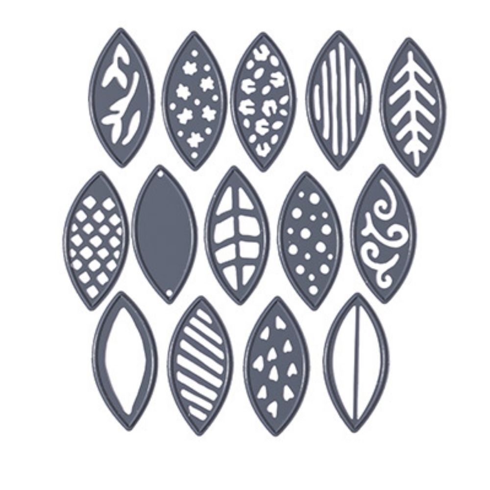 Designed Leaves Dies / Suajes de Hojas de Árbol Dados de Corte / Suajes / Troqueles Darice