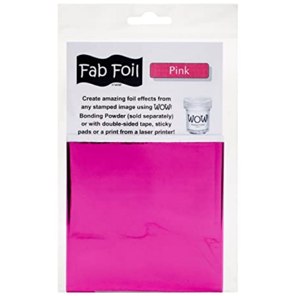 Pink Fab Foil / Papel Metalizado Rosado
