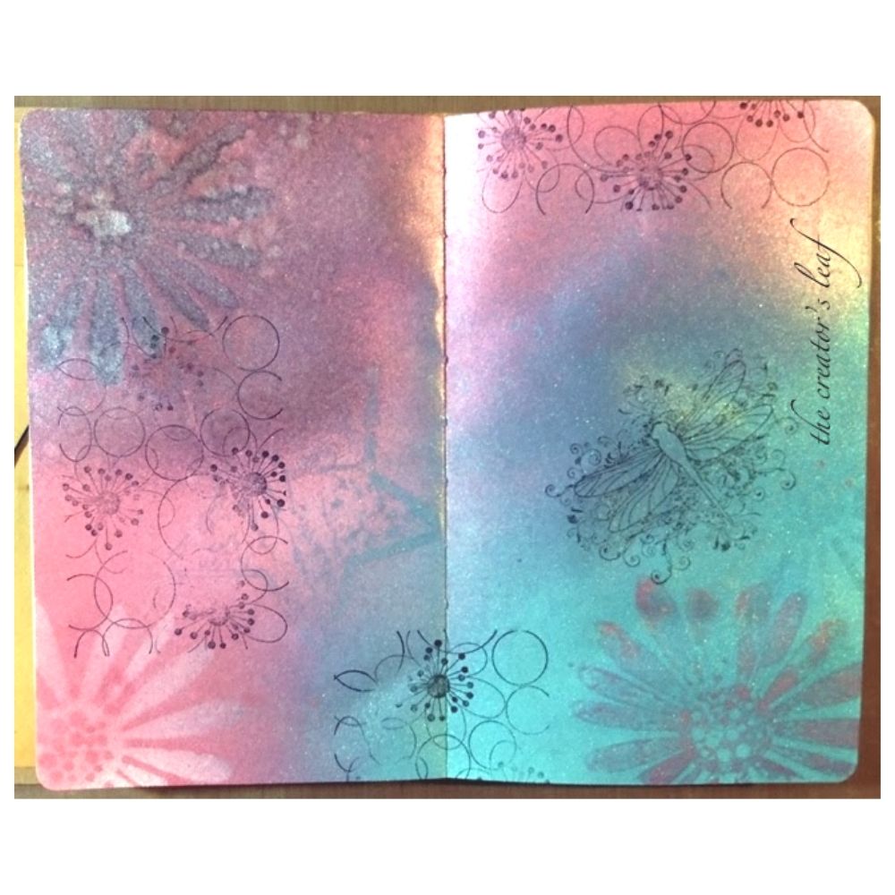 Color Shine Pack 4 / Kit de 4 Tintas en Spray con Brillitos Descontinuado Heidi Swapp