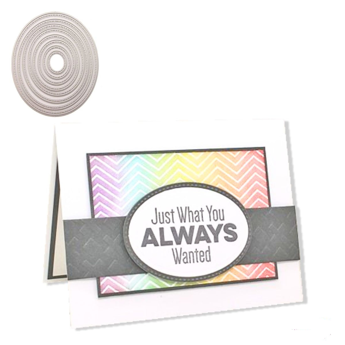 Suaje de Óvalos Punteados Dados de Corte / Suajes / Troqueles Hobbees