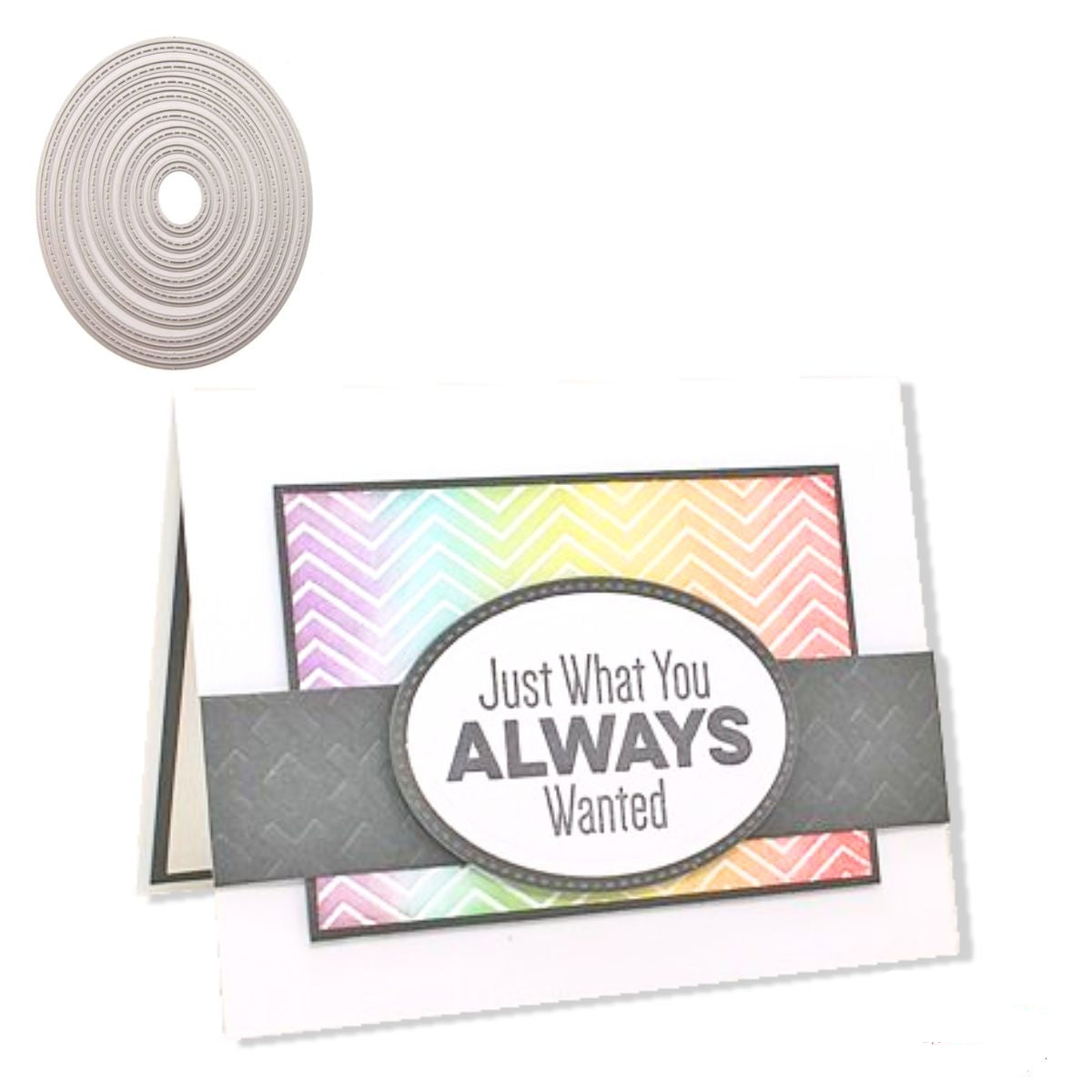 Suaje de Óvalos Punteados Dados de Corte / Suajes / Troqueles Hobbees