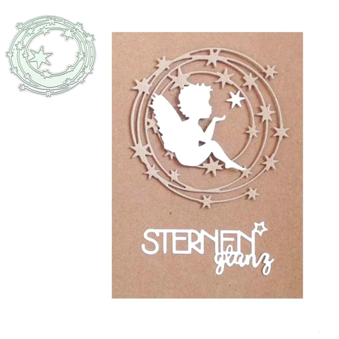 Suaje de Circulos con Estrellas Dados de Corte / Suajes / Troqueles Hobbees