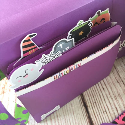 Kit de Papel Cartulina Halloween Descontinuado Memory Kits