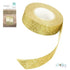 Gold Glitter Tape / 2 Cintas Adhesivas Doradas con Brillitos Descontinuado American Crafts