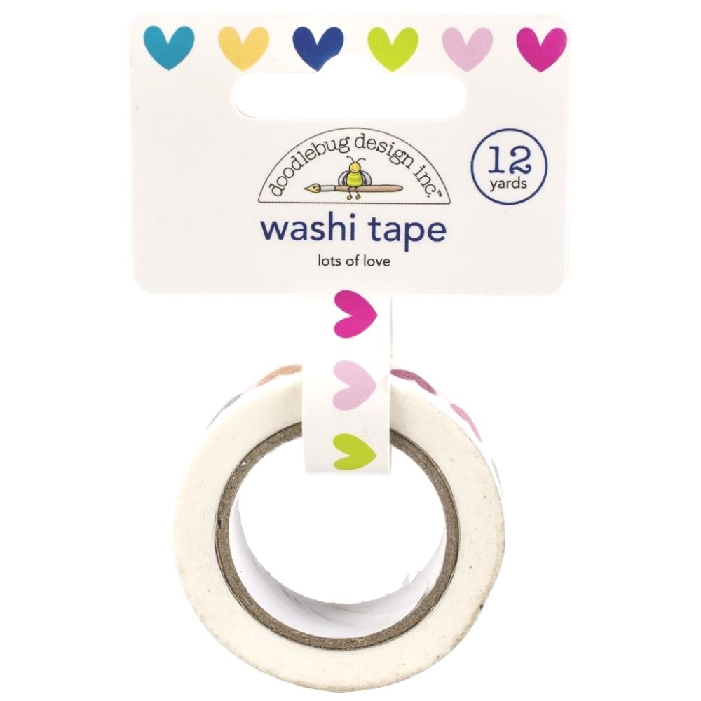 Lots Of Love Washi Tape / Cinta Adhesiva Amor