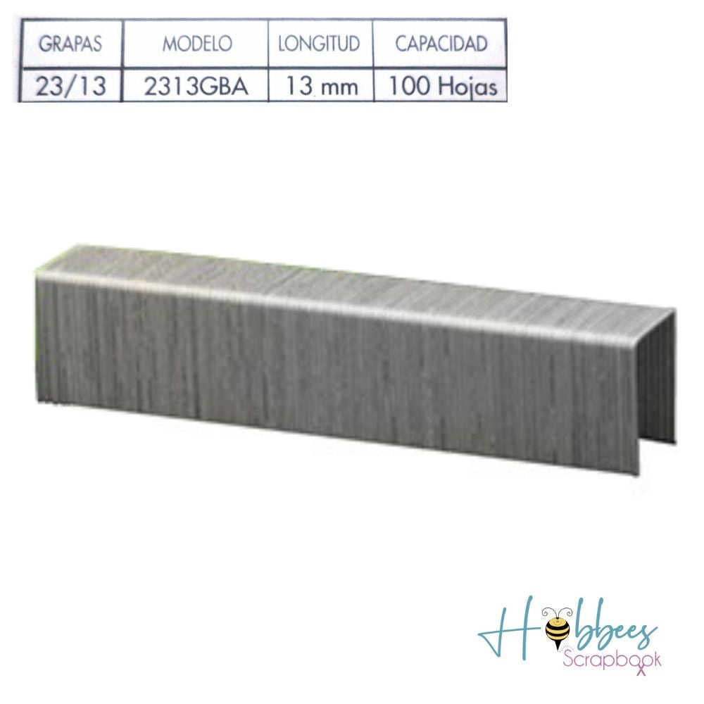 Grapas Para Engrapadora Uso Rudo 13 mm  Barrilito