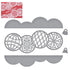 Christmas Ornament Border / Suajes de Esferas Navideñas Descontinuado Spellbinders