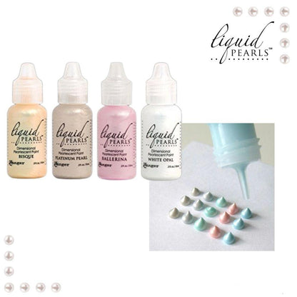 Dimensional Pearlescent Paint Rose Gold / Pintura Dimensional Oro Rosado Pintura Dimensional Ranger