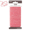 Baker&#39;s Twine Red and White / Hilo Twine Blanco y Rojo