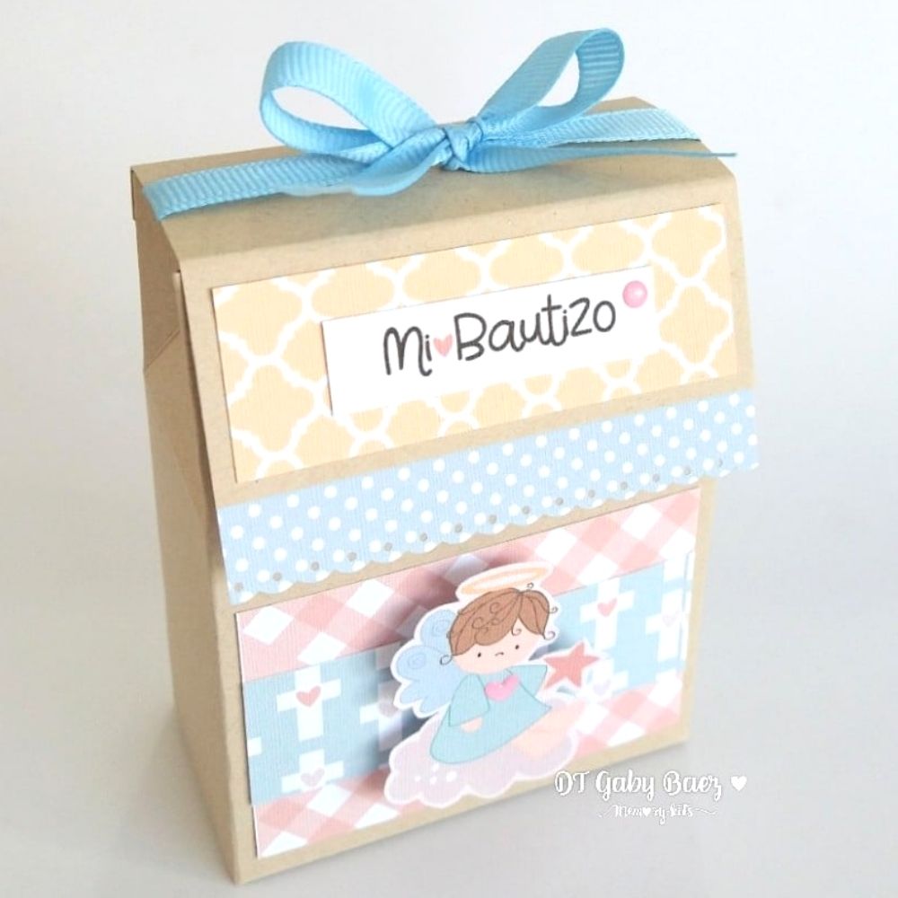 Kit de Papel Cartulina Mi Bautizo Papel Memory Kits