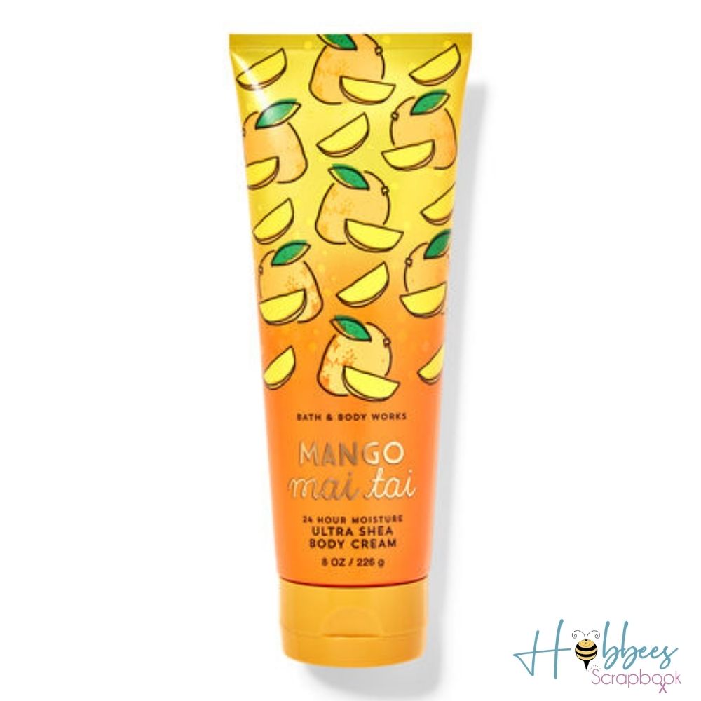 Mango Mai Tai Ultra Shea Body Cream / Crema Humectante Corporal Descontinuado Bath &amp; Body Works